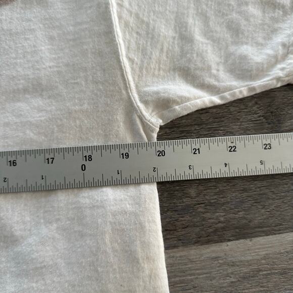 Vintage 1990s Warren Motorsports‎ Orange Blue Shockwave Muscle Car Hot Rod Shirt - Picture 5 of 8